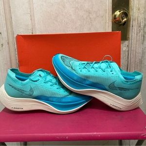 Nike ZoomX VaporFly NEXT% 2 Aurora Green CU4111-300 Brand New Men's Size 12-13